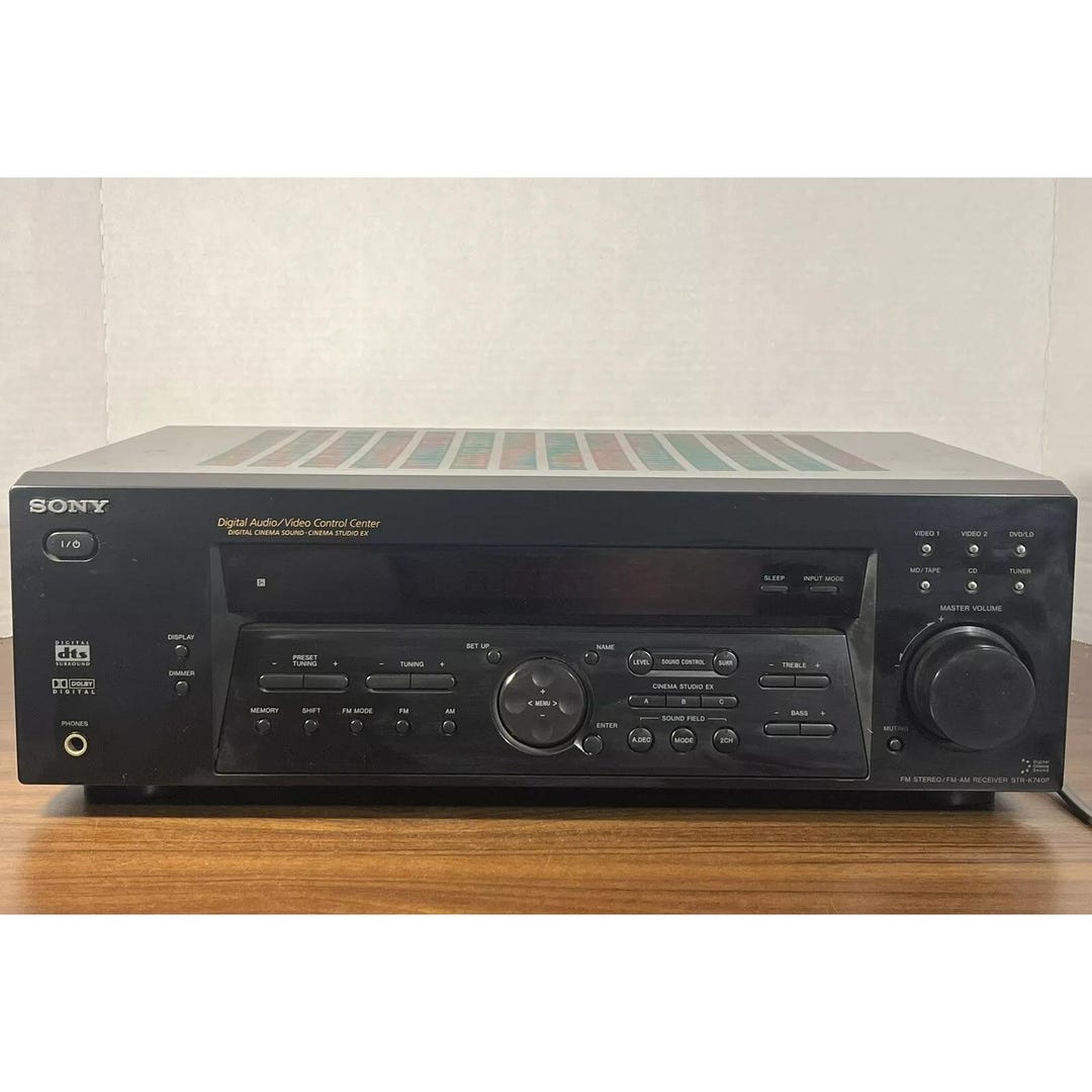 Sony STR-K740P Receiver Cinema Sound Audio Video Control Center - Etsy