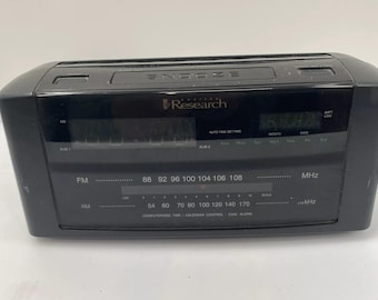 Emerson Research CKS2000 Smart Set podwójny budzik radiowy z funkcją drzemki czarny