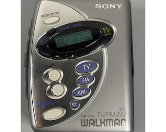 ソニー ウォークマン WM-FX109、動作確認済みカセットラジオ、カセット