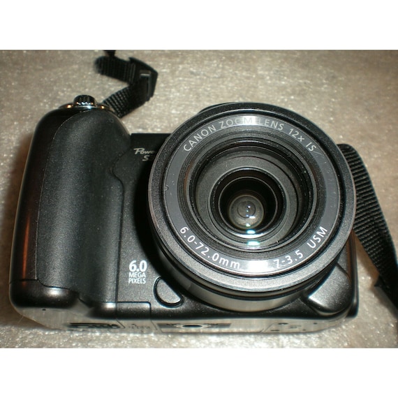 Canon Powershot S3 IS 6.0MP Digital Camera - Etsy Canada