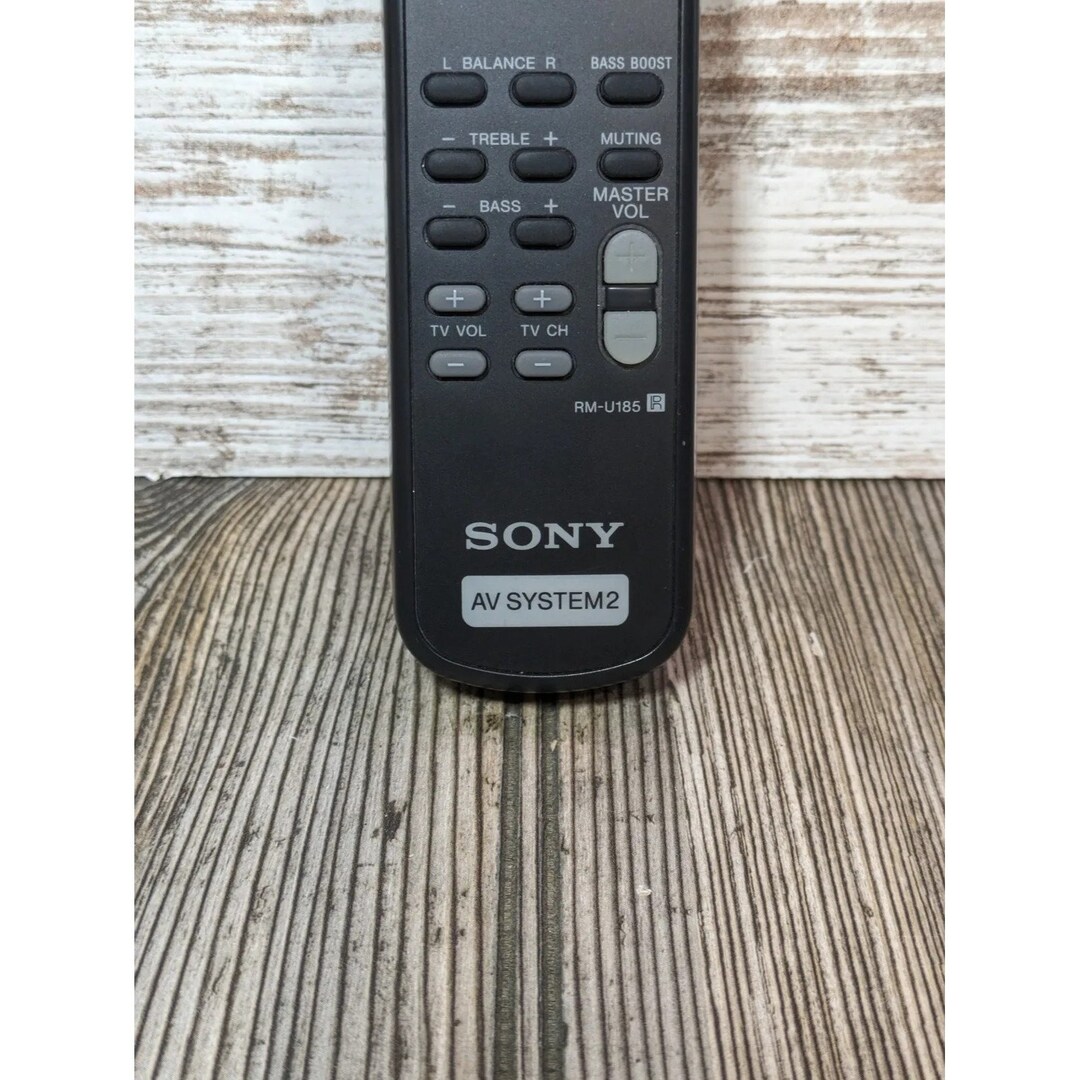 Sony RM-U185 AV System 2 Remote Control OEM Original Genuine - Etsy