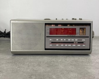 Vintage General Electric Clock AM FM Radio With Alarm - Etsy
