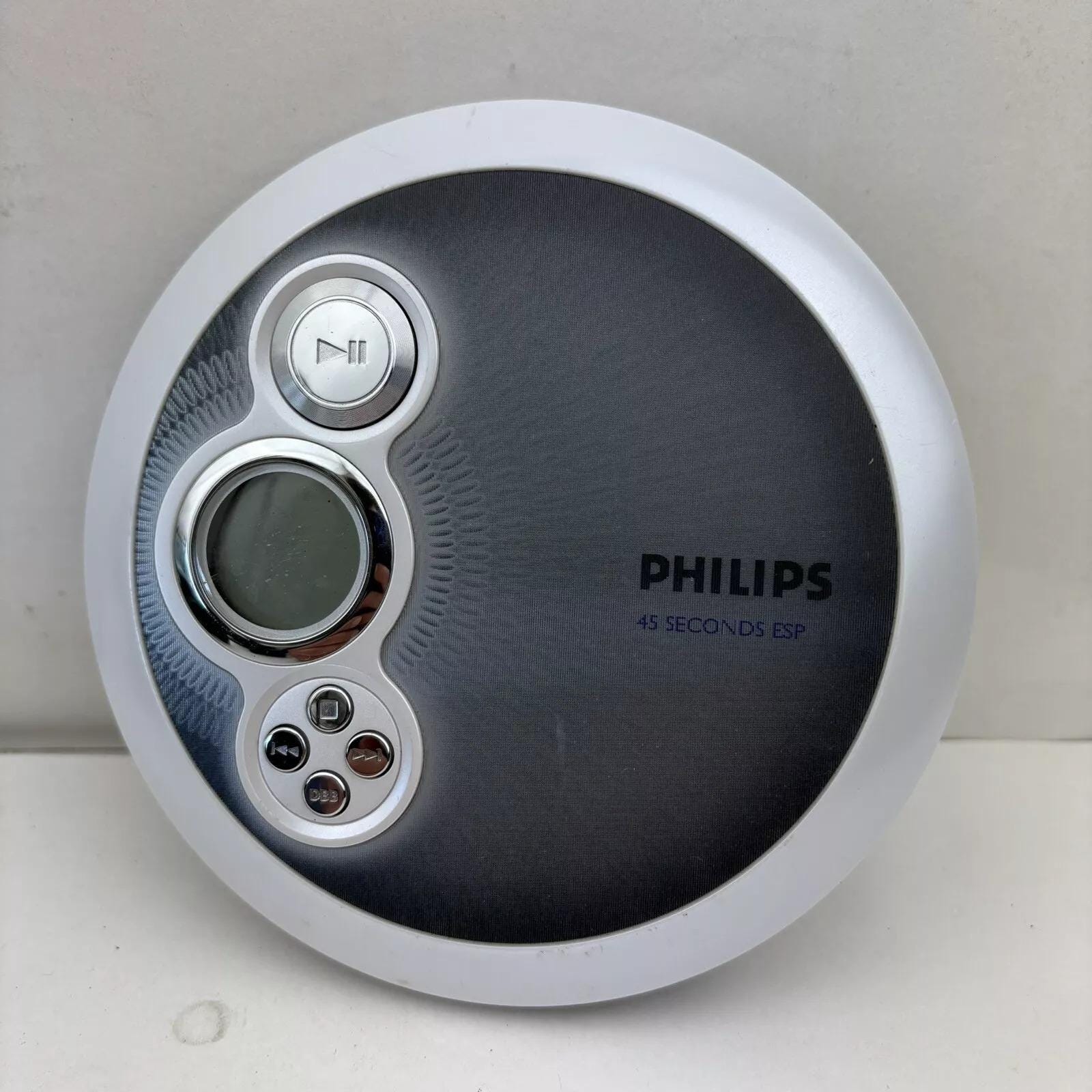 Philips AX2411/17 ポータブル CD ジョグプルーフ CD-R CD-RW