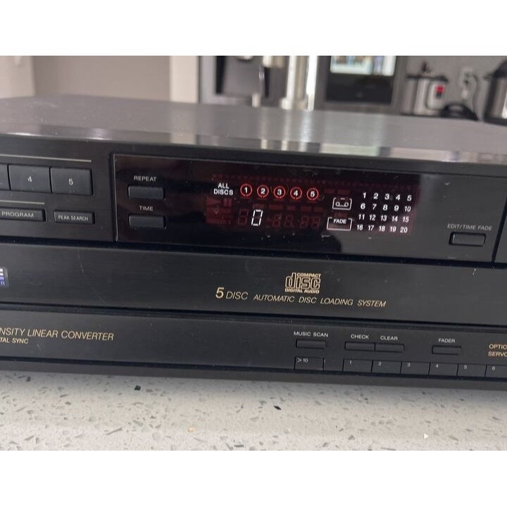Sony CDP-C515 5 Disc Changer CD Player - No Remote - Tested - Etsy