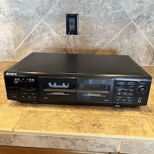 Sony TC-WE405 Dual Cassette Player Recorder
