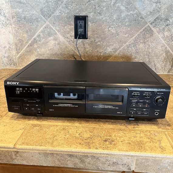 Sony TC-WE405 Dual Cassette Player Recorder - Etsy