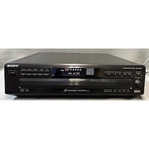 Sony CDP-C360Z CD-spelare 5 CD-R-växlare Testad och fungerar utan fjärrkontroll