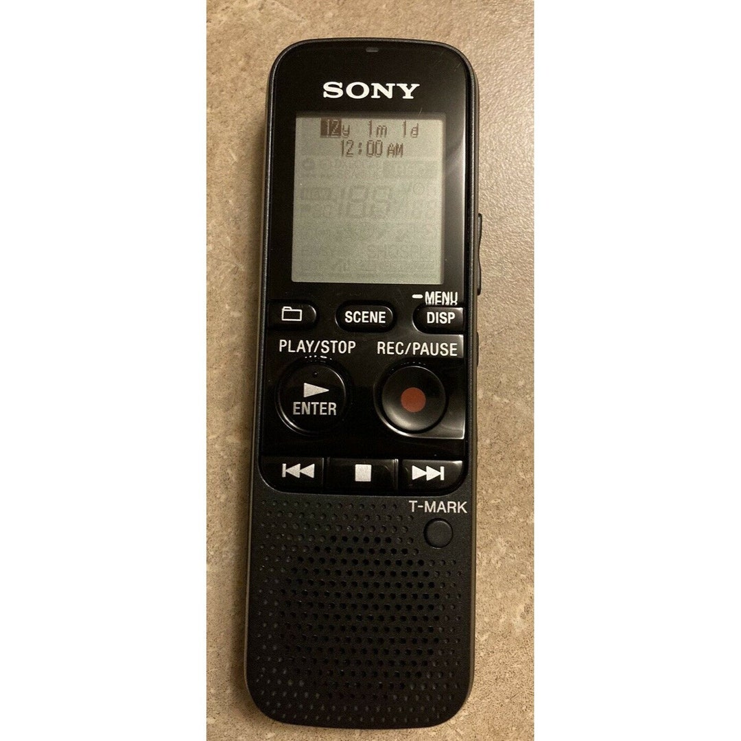 Sony IC Recorder ICDPX333 Handheld Electronic Recorder Etsy