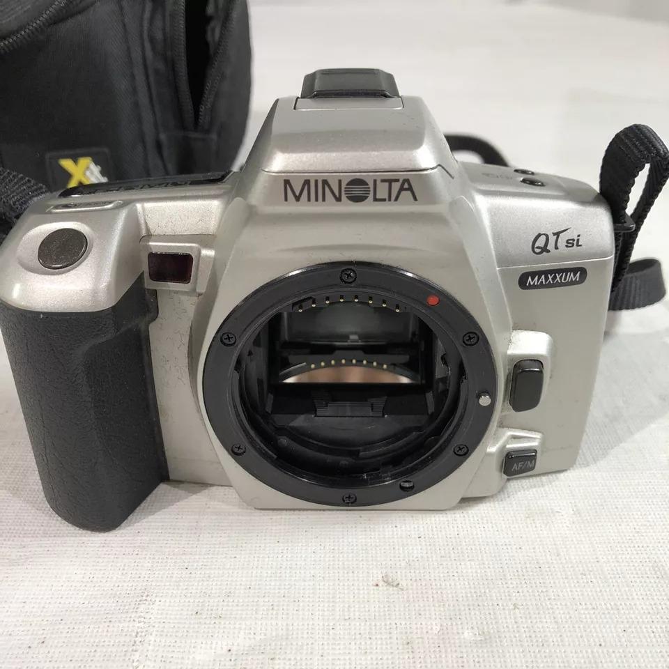 ミノルタ QTsi Maxxum 35 MM SLR フィルム カメラ キット 35-80 MM