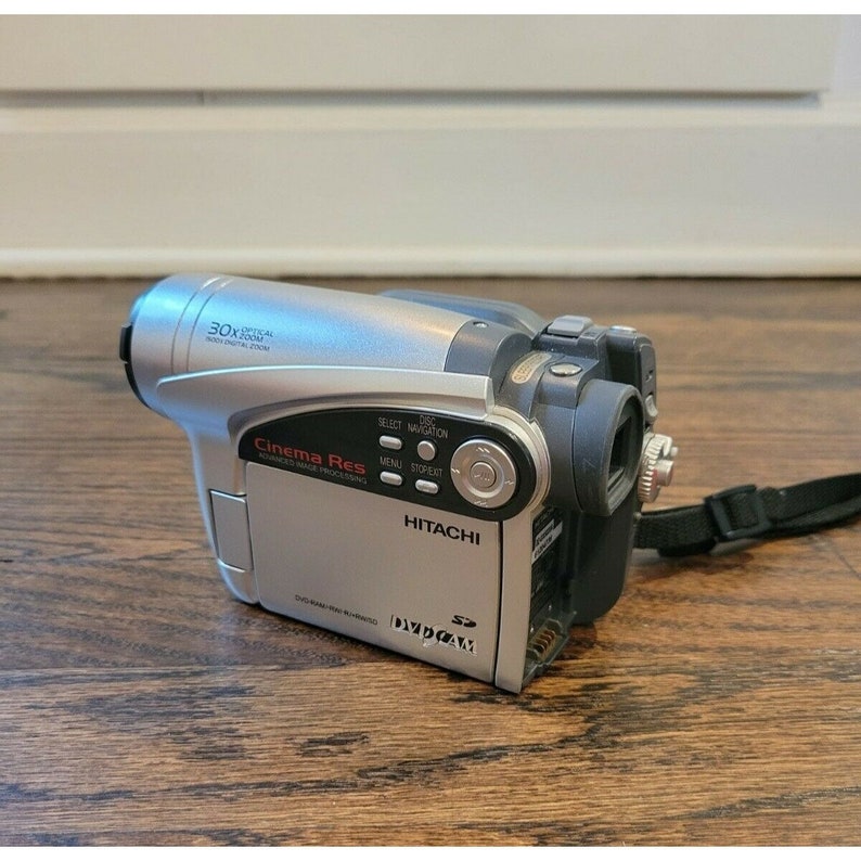 Hitachi DZGX5020A DVD Cam Video Camcorder 30X Zoom Cinema Res Etsy
