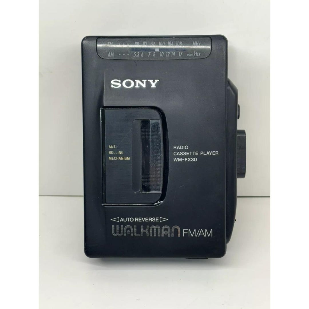 Sony Walkman WM-FX30 Auto-reverse Radio/ Cassette Player - Etsy