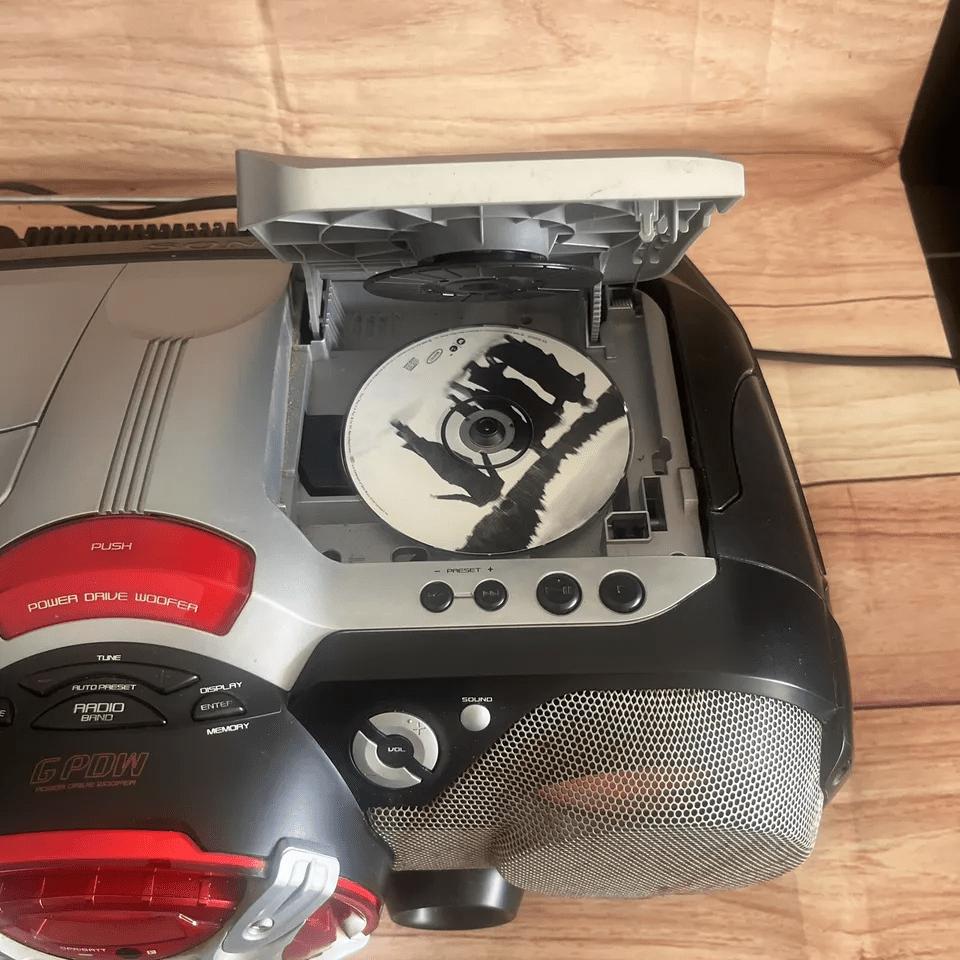 ソニー Xplod CFD-G505 CD ラジオ カセット レコーダー ラジカセ