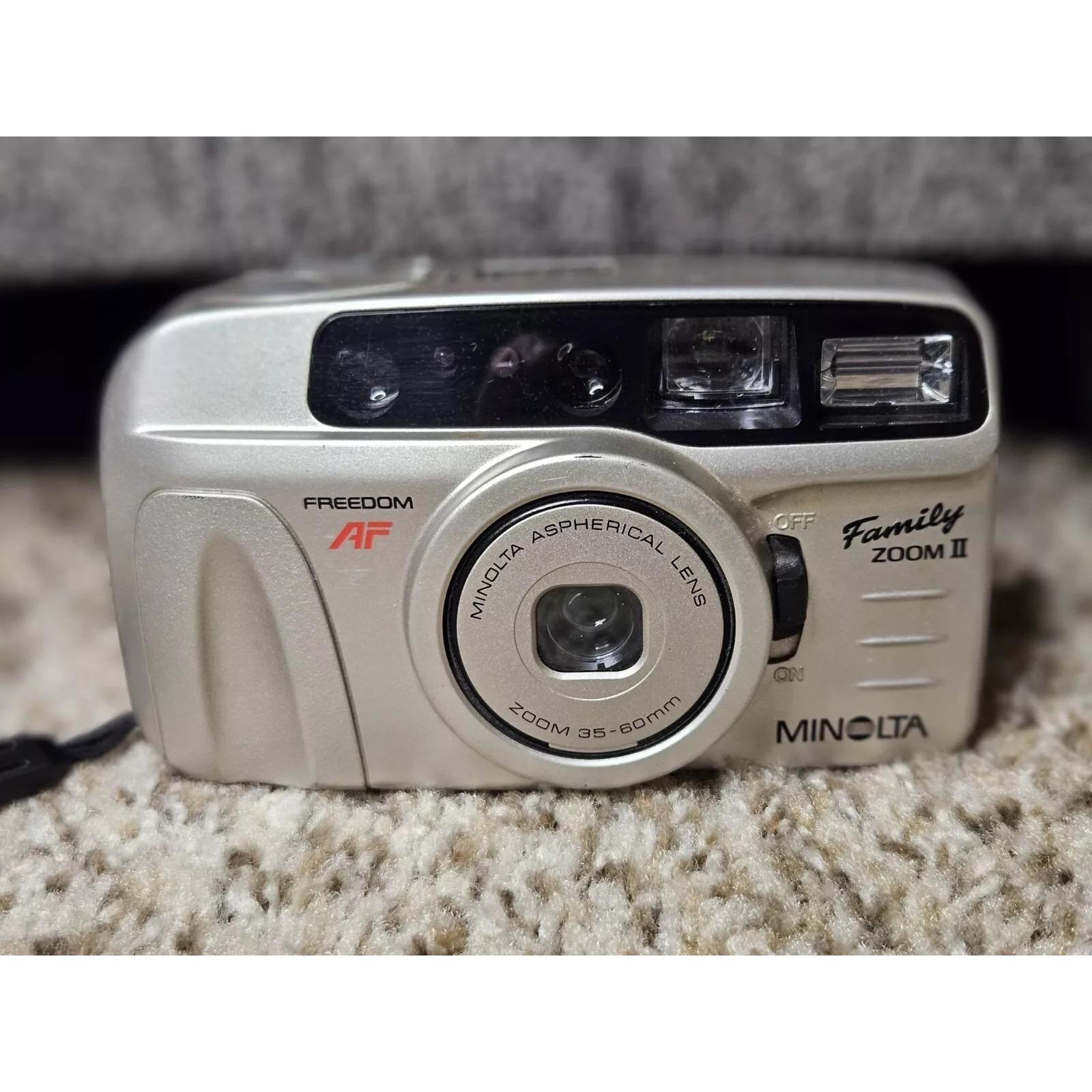 Minolta AF Freedom Family Zoom II 35-60mm Point & Shoot 35mm Film