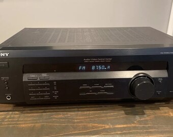 Sony STR-DE135 AM/FM Stereo Receiver Tested No Remote