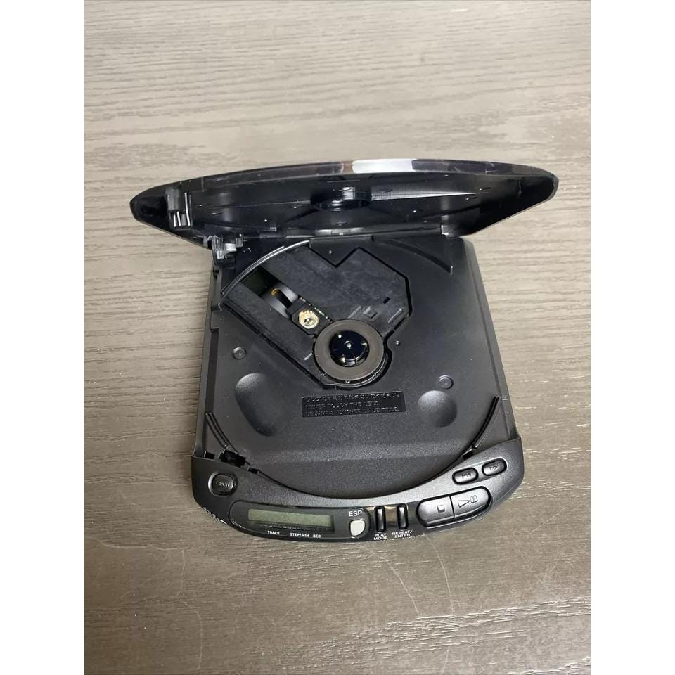 Sony Car Discman Black Portable CD Player Model D-830K Classic