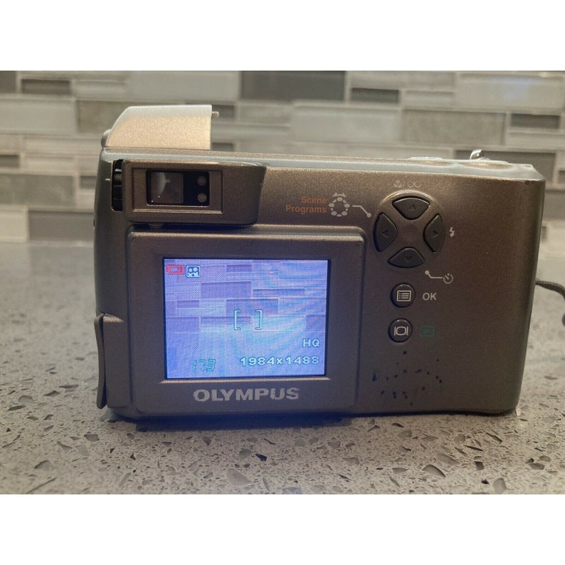 Olympus CAMEDIA D550 Zoom 3.0MP 2.8X Zoom Digital Camera Etsy