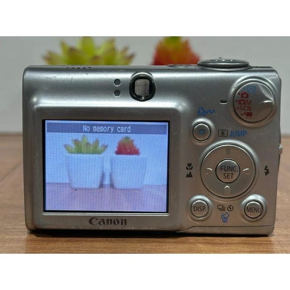 Canon Powershot SD500 Digital Camera ELPH - Etsy