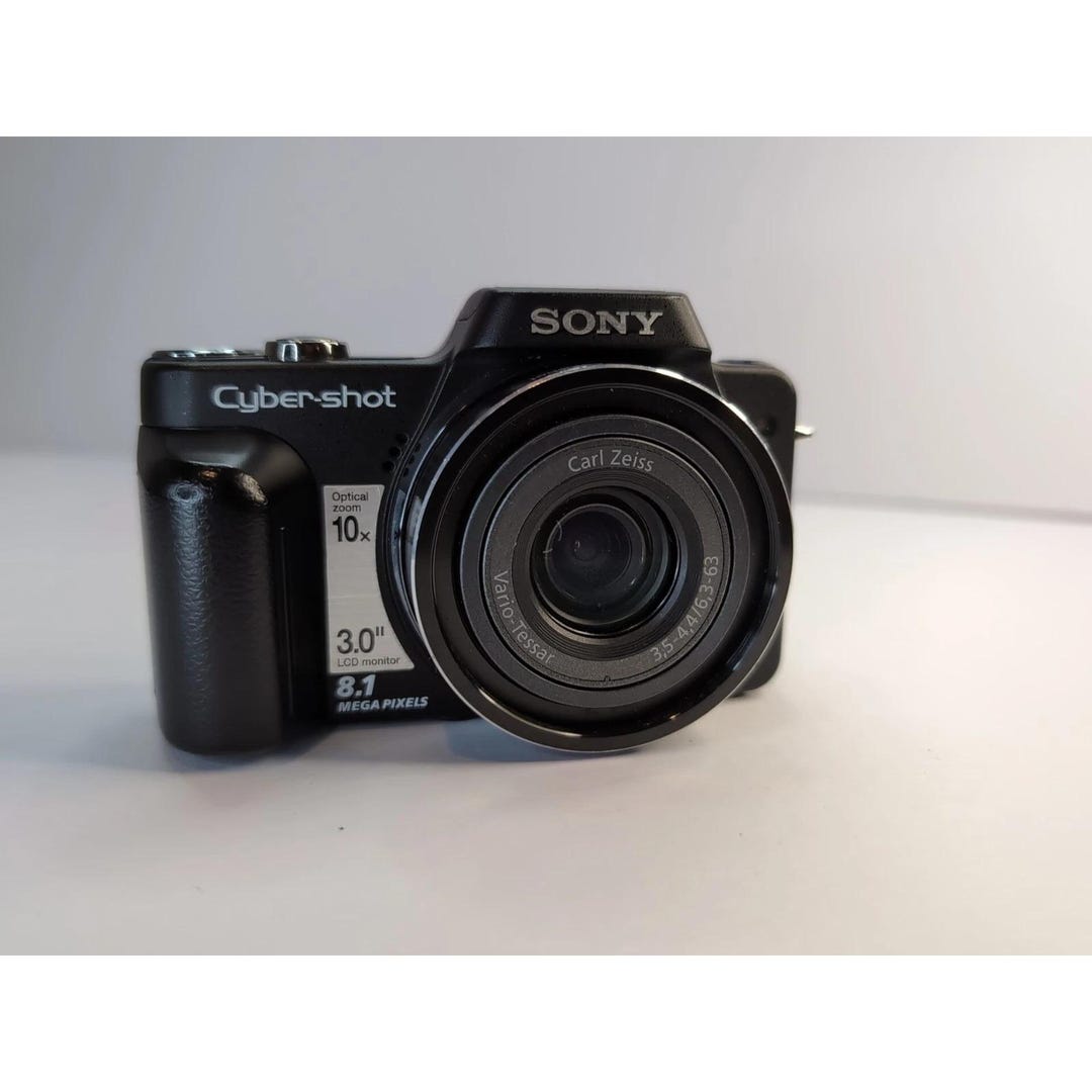 Sony Cyber-shot DSC-H10 8.1 MP Digital Camera - Black - Etsy