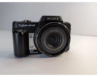 Sony Cyber-shot DSC-H10 8.1 MP Digital Camera - Black - Etsy