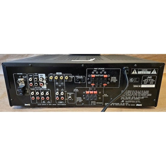 JVC RX-558V Dolby Pro Logic Surround Stereo Receiver NO Remote - Etsy