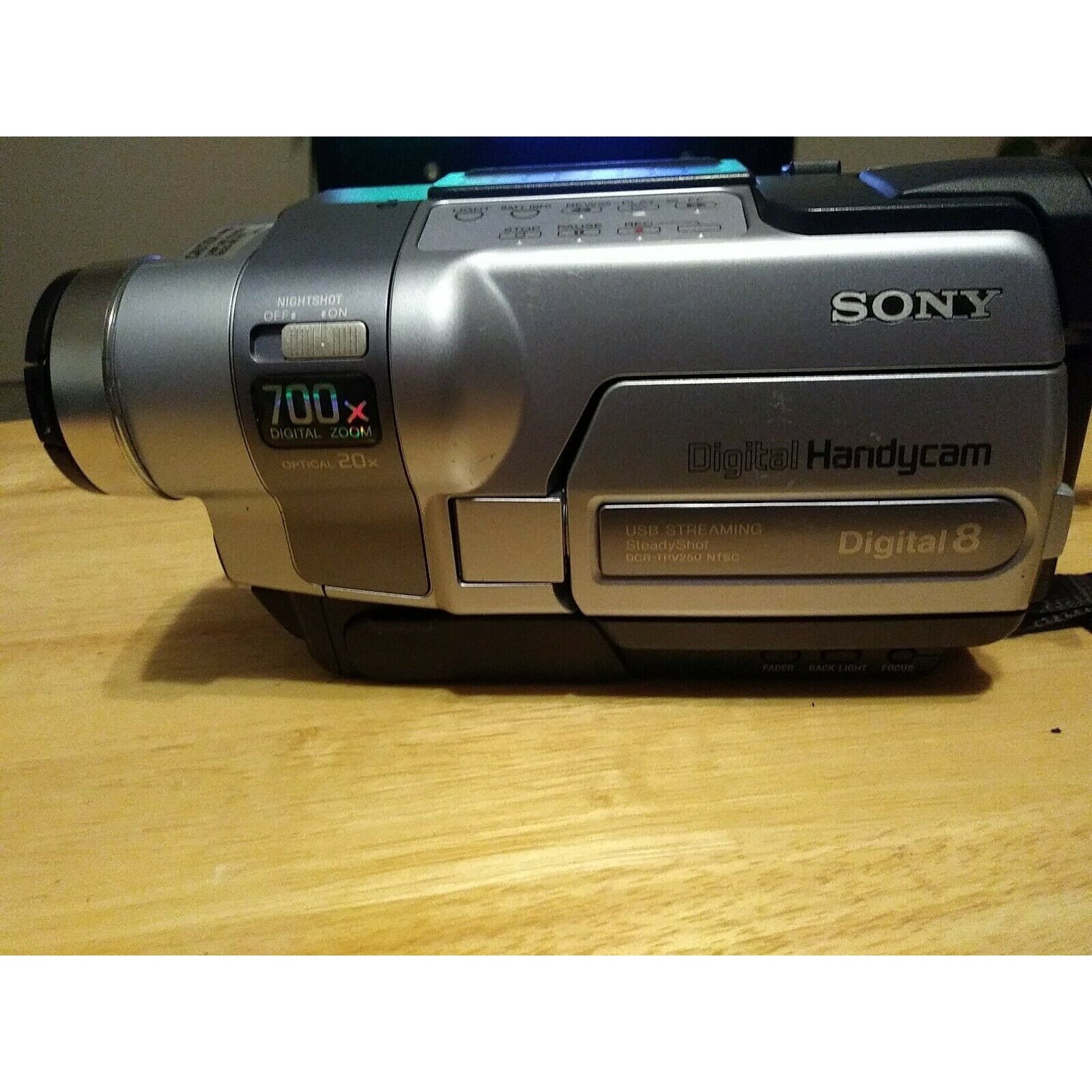 Sony Handycam DCR-TRV250 Digital-8 Camcorder - Etsy Sony Handycam DCR-TRV250 Digital-8 Camcorder - Etsy