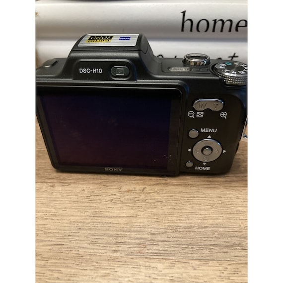Sony Cyber-shot DSC-H10 8.1 MP Digital Camera - Black - Etsy Sony Cyber-shot DSC-H10 8.1 MP Digital Camera - Black - Etsy