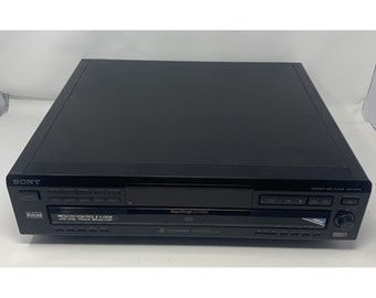 Sony 5 Disc CD-Player Plattenwechsler CDP-CE415 Getestet Funktioniert Keine Fernbedienung