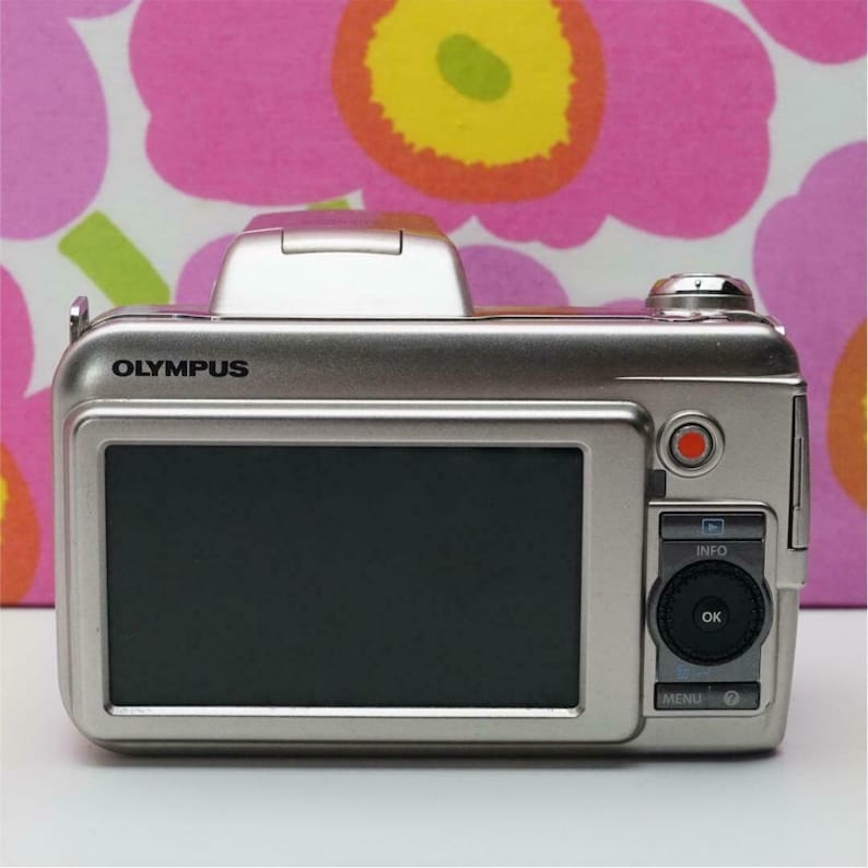 Olympus SP800UZ 14MP Digital Camera W/30x Zoom SP800UZ Silver Etsy