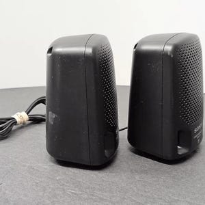 Sony SRS-P3 Walkman Stereo Speaker System Portable Computer Speakers Black image 2