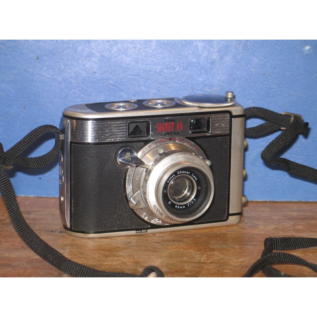 Lens Kodak Signet 40 Value Kodak Signet 35 Vtg 50's Camera W