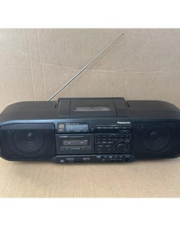 Vintage Panasonic RX-DS20 Portable Boombox Radio CD Cassette