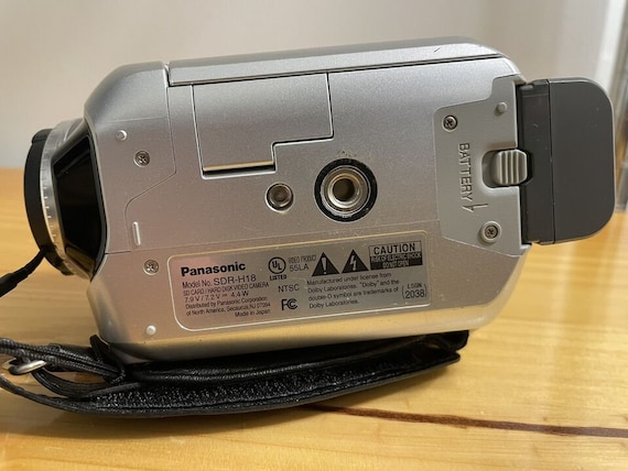 Panasonic Palmcorder SDR-H18 Digital Video Camera HDD. - Etsy