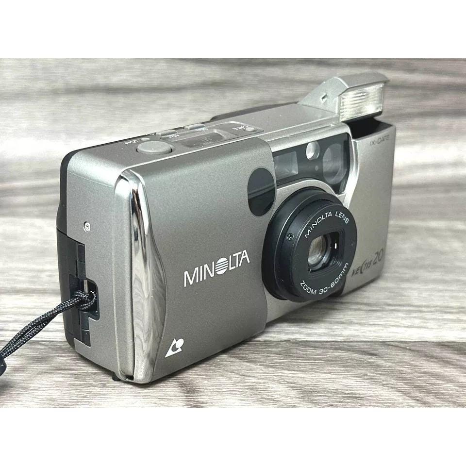 Minolta Vectis 20 Ix-date Film Camera, Zoom 30-60mm Lens - Etsy