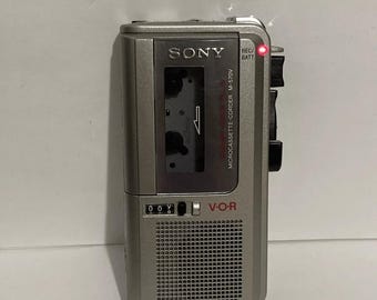 Sony M-570V Handheld Cassette Voice Recorder