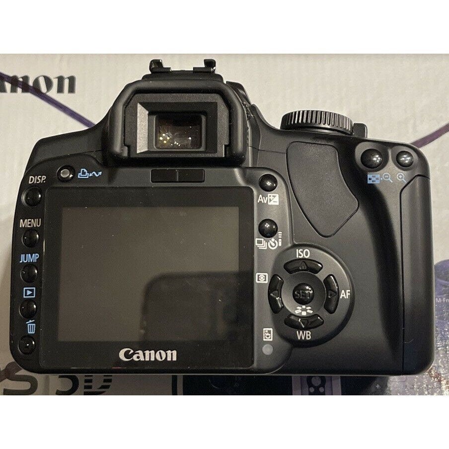 Canon EOS Digital Rebel Xti 10.1MP Digital SLR Camera Black Etsy