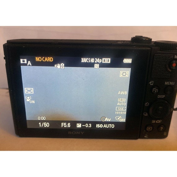 Sony Cyber-shot DSC-HX80 18.2 MP Digital Camera Black 