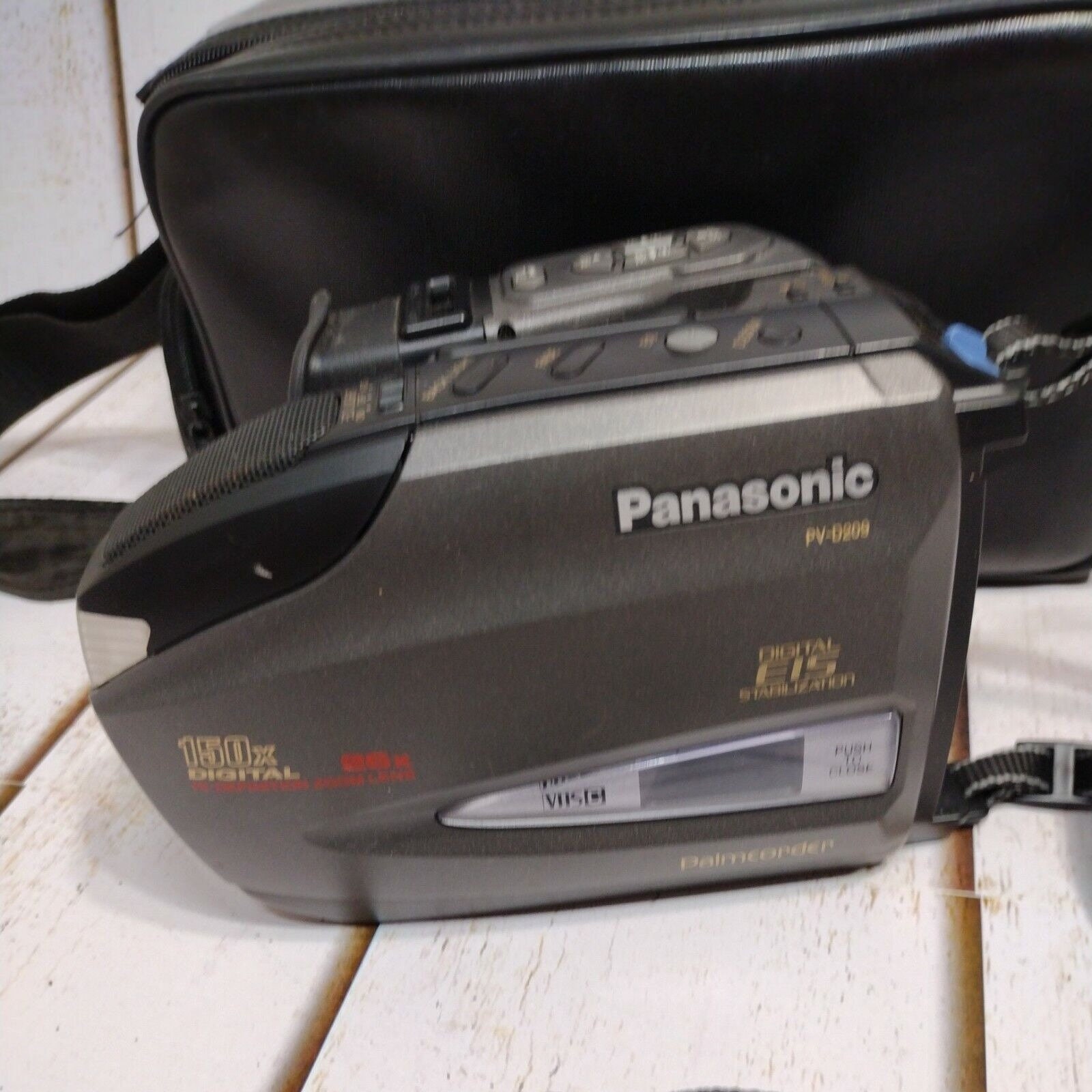 Panasonic PVD209D Palmcorder VHSC 150x Digital Zoom Video Camera Etsy