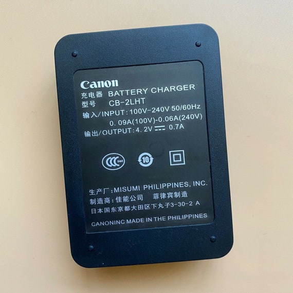 Original Canon CB-2LH CB-2LHE Battery Charger For NB-13L Li-Ion