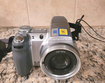 SONY Cyber-shot DSC-H2 Super Steady Shot Camera. 6 MP, 12X Zoom - Etsy