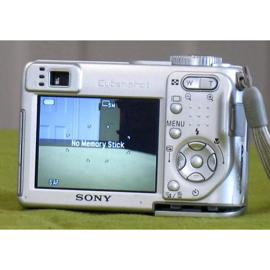 Sony Cyber-shot DSC-W1 5.1MP Digital Camera Silver Camera Only