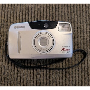 Vintage Canon Sure Shot 76 Zoom Camera, Tested - Etsy
