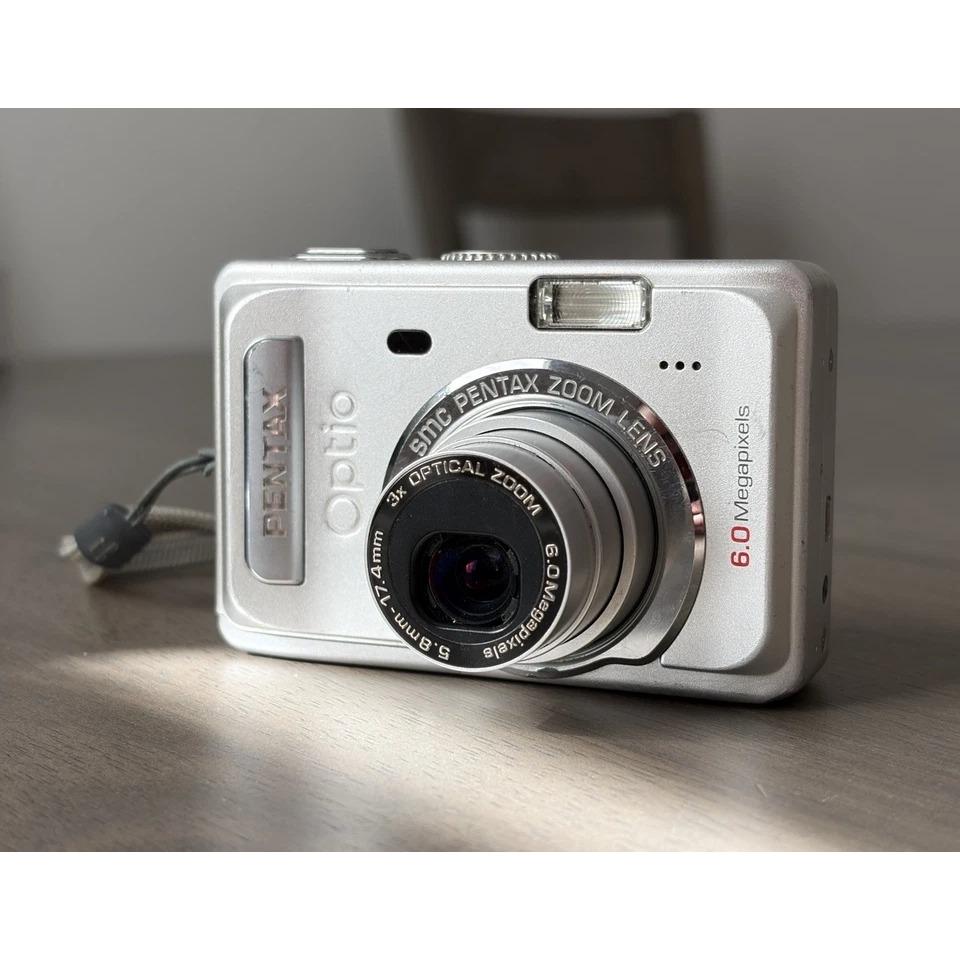 Pentax Optio S60 6mp Digital Camera With 3x Optical Display - Etsy
