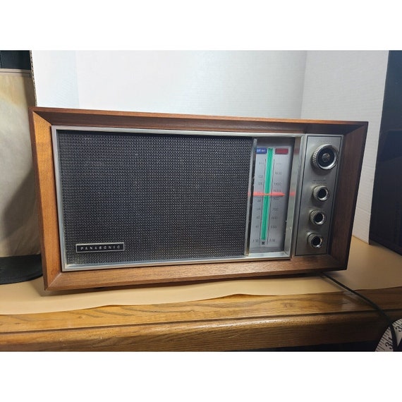 Panasonic RE-7259 FM-AM 2-band Desktop Radio Works - Etsy