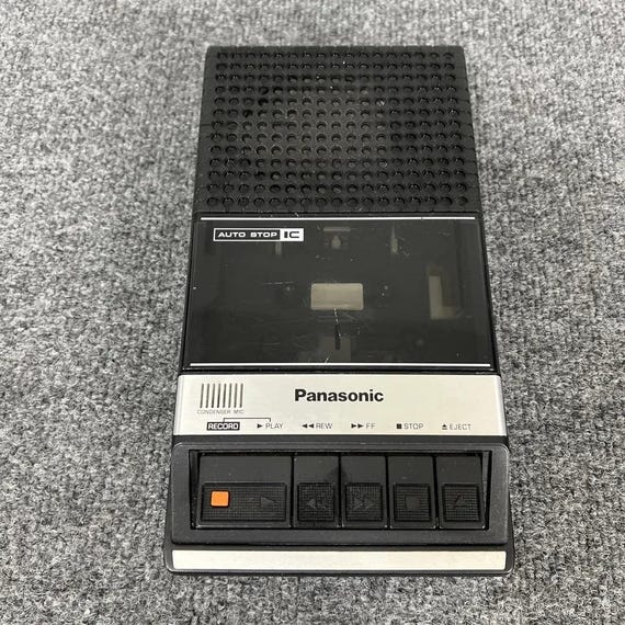Panasonic RQ-2107A Portable Cassette Tape Player Recorder No Power
