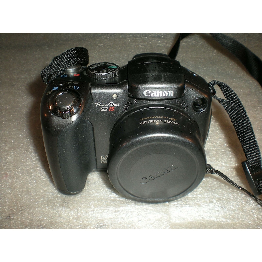 Canon Powershot S3 IS 6.0MP Digital Camera - Etsy Canon Powershot S3 IS 6.0MP Digital Camera - Etsy
