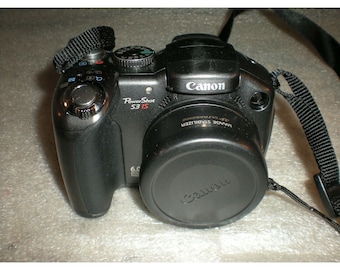 Canon Powershot S3 IS 6.0MP Digital Camera - Etsy Canon Powershot S3 IS 6.0MP Digital Camera - Etsy