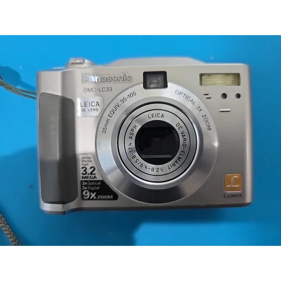 【動作保証】 パナソニック Panasonic LUMIX DMC-LC33 3x 単三電池仕様 同梱無料 #yk6816 Panasonic Lumix DMC-LC33 Silver Digital Camera - 3.2 MP 3x Zoom