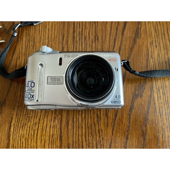 Olympus CAMEDIA C-750 Ultra Zoom 4.0MP Digi Camera - Etsy