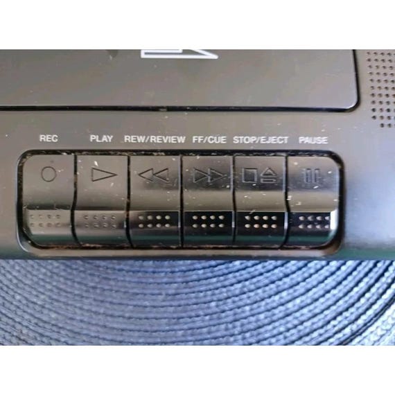 Sony TCM-919 Cassette Recorder Tape Player Tested - Etsy
