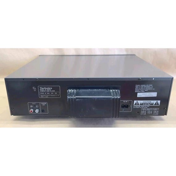 Technics SL-PD827 5-disc Compact Disc Changer/player No Remote